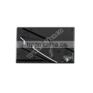 Stainless Steel Credit Card Knife for Camping Equipment thumbnail-2