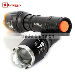 GOREAD Y75 Aluminum High Bright Rechargeable T6 Flashlight 5 Mode 10W mr Light Led Torch thumbnail-3