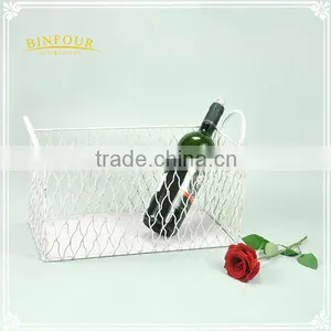 Store Household Goods Wholesale Portable Metal Wire Baskets Storage thumbnail-1