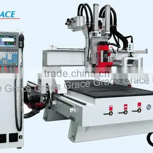 8 Tools Round Auto Tool Change CNC Router G1325 thumbnail-1