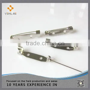 30mm Glue-on Metal Blank Craft Badge Pins thumbnail-3
