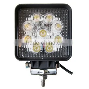 Round LED Work Lamp 9-32V With Cigar Lighter thumbnail-1