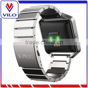 Original 1:1 316L Stainless Steel Metal Bracelet Link Band for Fitbit Blaze thumbnail-2