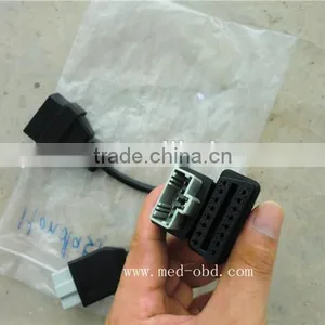 OBD 16P FEMALE OBD2 Cable for Honda 5pin J1962f OBD2 Adapter thumbnail-5