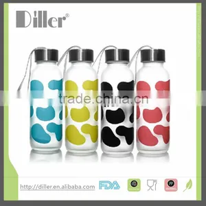 Grind Arenaceous Milk Glass Bottle Water Private Label thumbnail-1