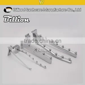 China Factory Slatwall Display Square Pipe Hooks for Garment Hanger thumbnail-6