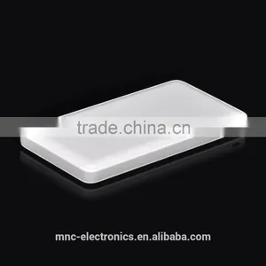 Real 10000mAh 5V/2A Output Full Color Logo Printing Leather Cover Power Bank With Built in Micro Usb Cable and i Phone Adaptor thumbnail-3