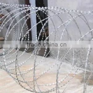 Manufacturing Company Selling Cross Razor Wire Fence/wire Mesh Prison Fencing thumbnail-2