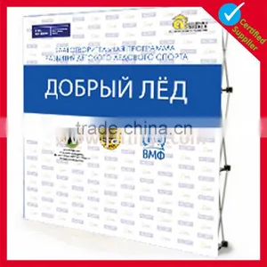 Cheap Custom Hook and Loop Backdrop Spring Pop up Dispaly Stand thumbnail-1