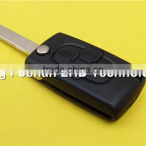 Hot Sale 4 Button Car Key Cover for Citroen C8 Flip Remote Key Fob Case Shell thumbnail-4