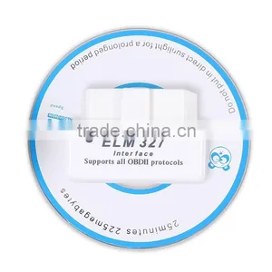 Super Mini Elm327 White ELM327 V2.1 Bluetooth OBD2 OBDII Auto Diagnostic Scanner Works on Android Symbian Windows thumbnail-3