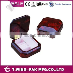 Hand Cranked Velvet Lined Finished Wooden Antique Custom Music Box thumbnail-2