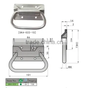 SK4-022-1S Industrial Door Pull Handle / Foldable Handle thumbnail-3
