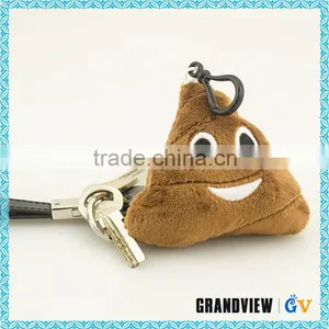 2016 Hot Sale Fashionable Plush Emoji Keychain Decorative Plush Mobile Chain thumbnail-5