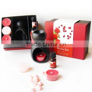 Wholesale and Eco-friendly Ceramic Diffuser With Scented Candle thumbnail-2