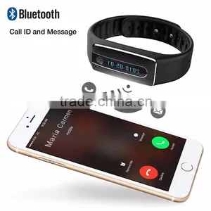 Hot Sale Heart Rate Monitor Bluetooth Bracelet Fitness Tracker thumbnail-4