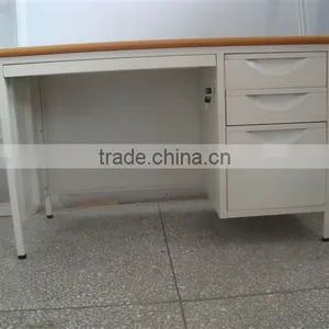 High Quality Cheap Stainless Steel Double Sided Office Desk With Drawers thumbnail-5