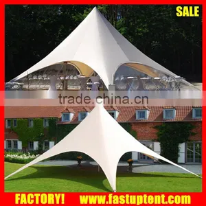 650gsm Pvc Fabric High Peak Stretch Star Shade Party Tent Quality Choice thumbnail-2