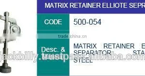 Matrix Retainer Elliote Seprator , Dental Instruments, Dental Lab Instruments thumbnail-1