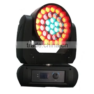 37pcs 12W RGBW 4 in 1 Zoom Moving Head Wash Zoom thumbnail-1
