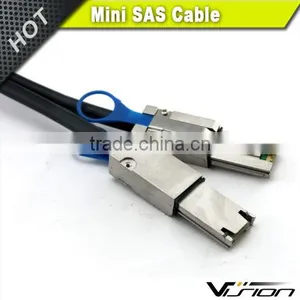 1m Black 28awg Mini SAS Cable SFF8088 to 8088 26pin to 26pin With OD 7.5mm thumbnail-2