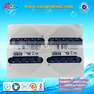 Advanced High Quality Self Adhesive Label Film With 3d Silk Screen thumbnail-1