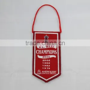 8.25x16.5cm Embroidered Champions Banner thumbnail-1