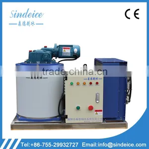 SINDEICE Hot Sales 0.3 Ton Flake Ice Machine Bizter Commercial Use Making Machine thumbnail-1