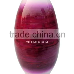 100% Pure Bamboo, Green Product Bamboo Vase for Home Decor thumbnail-1