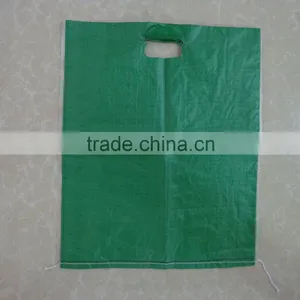 Die Cut Handle Shopping and Packaging Cheap PP Woven Bag thumbnail-2