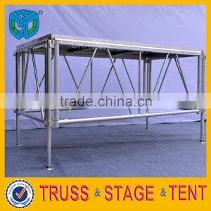 2015 Adjustable Compact Aluminum Portable Event Mobile Stage thumbnail-4
