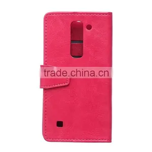 Wholesale Flip Cover Leather Case For LG Spirit H440N ,For LG Spirit H440N Book Cover Stand Case thumbnail-5