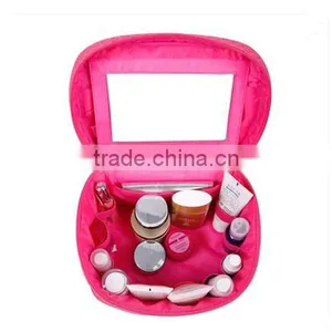 Leather Cosmetic Bag Daily Useful Beautiful Storage Bag pu Cosmetic Bag thumbnail-2