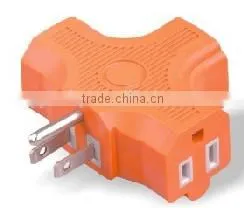 UL USA 3-Outlet Triple NEMA 5-15 to 5-15R Current Tap thumbnail-1
