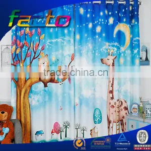 2015 Hot Sell Digital Print Curtainsready Made Curtain Textile Manufacturer thumbnail-1