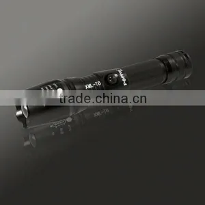 868 2015 New Led Flashlight Hot Sale Aluminum Zoomable Rechargeable XML T6 Led Flashlight thumbnail-6
