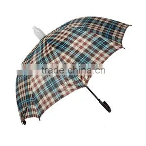Promotional Auto Open Straight Non Water Drip Case Wooden Umbrella thumbnail-4