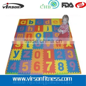 Virson Baby Eco-friendly Interlocking Floor Eva Foam Mats for Home thumbnail-1
