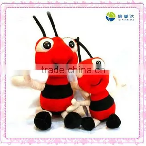 Red Beautiful Soft Toy Bee thumbnail-1