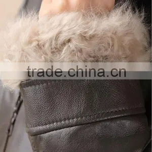 Italian Sheep With Lamb Fur Collar Women's Shirt thumbnail-3