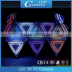 Madrix Control Triangle Led dj Bar Table, dj Display for Club/bar/show thumbnail-5