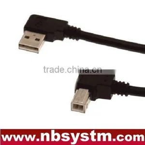 Angled 90 Degree USB Printer Cable A Male to B Male thumbnail-1