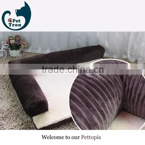 High Quality Corduroy Luxury Pet Dog Bed Wholesale thumbnail-6