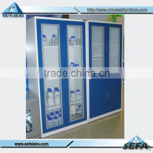 Used School Laboratory Furnitrue Glassware Storage Cabinet Chemical Storage Tank thumbnail-1