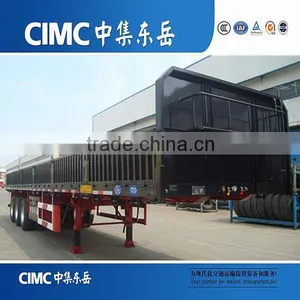 CIMC Double Coin Tyre Fuwa Axle Side Wall Cargo Truck Trailer Vietnam thumbnail-5
