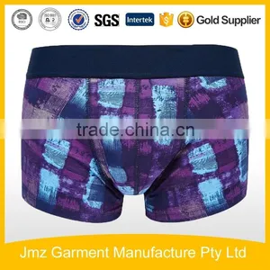 Sublimation Print on Cotton Boxers Custom Undergarments for Men thumbnail-1