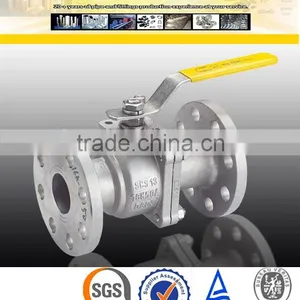 SS304 Stainless Steel 4 Inch Pneumatic Ball Valve thumbnail-1