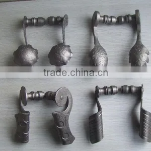 Wrought Iron Component Gate Handle thumbnail-1