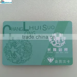 China Top Ten Selling Products Business Card Design Promotional Contact IC Card thumbnail-1
