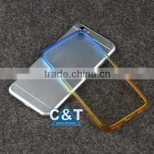 C&T Colorful Bumper Slim Clear Transparent Back Case Cover Skin for Apple Iphone 6 4.7 thumbnail-6
